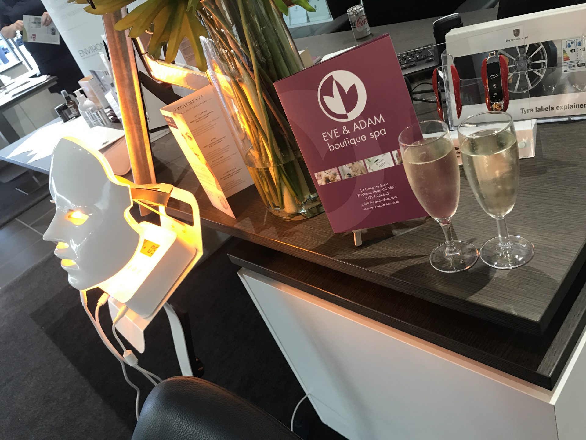 Eve & Adam Porsche wellbeing event